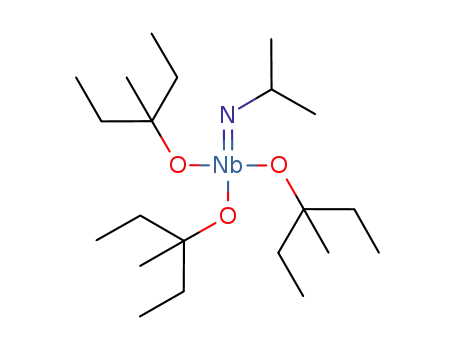(isopropylimido)tris(1-ethyl-1-methylpropyl-oxo)niobium