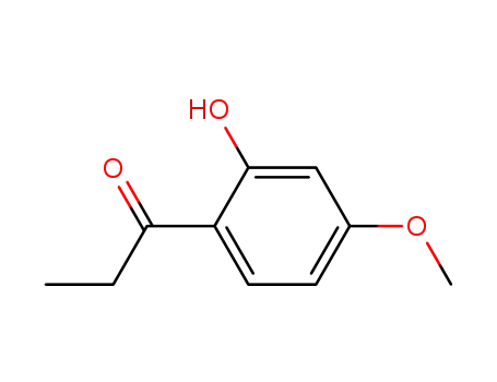 Molecular Structure of 6270-44-6 (2'-HYDROXY-4'-METHOXYPROPIOPHENONE  97)