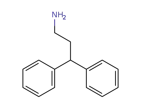 Molecular Structure of 5586-73-2 (3,3-Diphenylpropylamine)