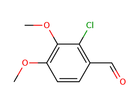 Molecular Structure of 5417-17-4 (2-Chloroveratraldehyde)