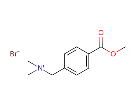 1-(4-(methoxycarbonyl)phenyl)-N,N,N-trimethylmethanammonium bromide