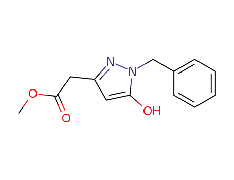 methyl (1-benzyl-5-hydroxy-1H-pyrazol-3-yl)acetate