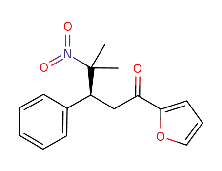(S)-1-(furan-2-yl)-4-methyl-4-nitro-3-phenylpentan-1-one