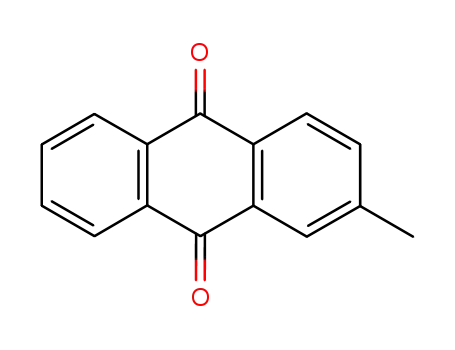 Molecular Structure of 84-54-8 (9,10-Anthracenedione,2-methyl-)