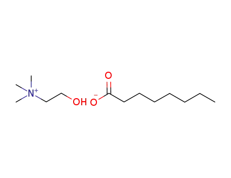 Molecular Structure of 71501-52-5 (Choline octanoate)