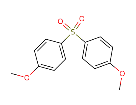 Molecular Structure of 3112-80-9 (Benzene,1,1'-sulfonylbis[4-methoxy-)