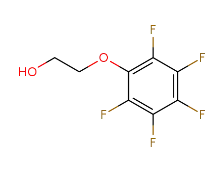 Molecular Structure of 2192-55-4 (2-Pentafluorophenoxyethanol)