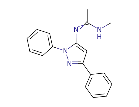 N'-(1,3-diphenyl-1H-pyrazol-5-yl)-N-methylethanimidamide