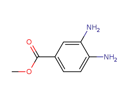 Molecular Structure of 36692-49-6 (Methyl 3,4-diaminobenzoate)