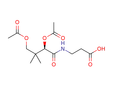 N-[(2R)-2,4-diacetoxy-3,3-dimethylbutanoyl]-β-alanine