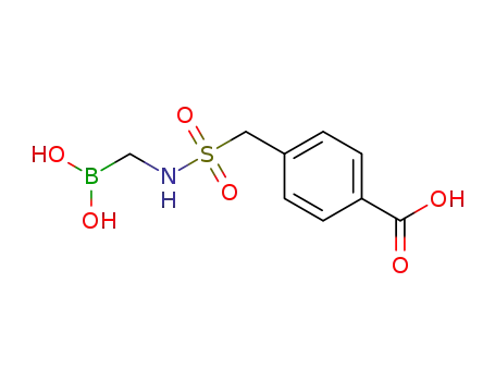 [((4-carboxyphenyl)methanesulfonyl)amino]methaneboronic acid