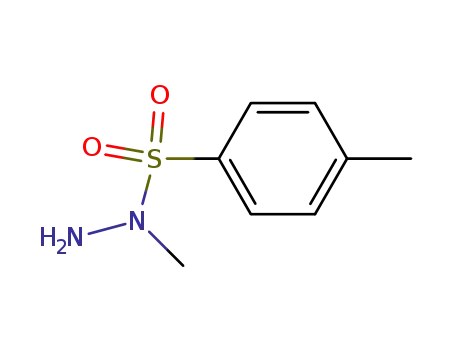 Molecular Structure of 22547-51-9 (N,4-dimethylbenzenesulfonohydrazide)