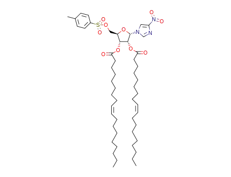 1-(2,3-dioleyl-5-O-tosyl-α-D-ribofuranosyl)-4-nitroimidazole