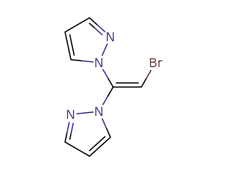1,1-bis(pyrazol-1-yl)-2-bromoethene