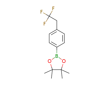 4,4,5,5-tetramethyl-2-(4-(2,2,2-trifluoroethyl)phenyl)-1,3,2-dioxaborolane