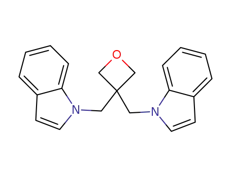 3,3-bis(indol-1-ylmethyl)oxetane