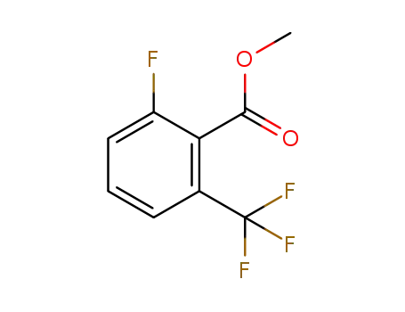Molecular Structure of 153556-50-4 (methyl 2-fluoro-6-(trifluoromethyl)benzoate)