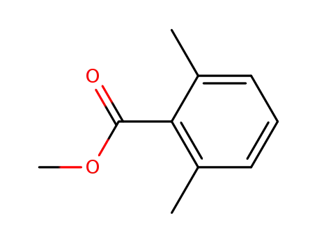 Molecular Structure of 14920-81-1 (Methyl 2,6-dimethylbenzoate)