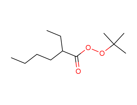 3006-82-4,tert-Butyl peroxy-2-ethylhexanoate,Peroxyhexanoicacid, 2-ethyl-, tert-butyl ester (7CI,8CI);Chaloxyd P 1310;Chaloxyd P 1327;Esperox 28;Interox TBPEH;Luperox 26;Luperox 26M50;Lupersol PDO;LupersolPMS;Perbutyl O;Percure O;TBPEH-LA-M 2;Trigonox 21;Trigonox 210P50;Trigonox 21C50;Trigonox 21C70;Trigonox 21OP050;Trigonox 21S;Trigonox T 21S;tert-Butyl 2-ethylhexaneperoxoate;tert-Butyl 2-ethylperhexanoate;tert-Butyl2-ethylperoxyhexanoate;tert-Butyl peroxy-2-ethylhexanoate;