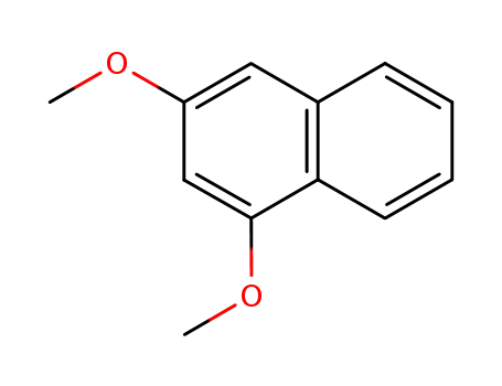 Molecular Structure of 10075-61-3 (Naphthalene, 1,3-dimethoxy-)