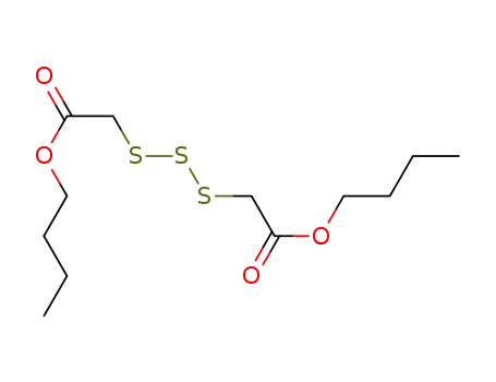 Molecular Structure of 94086-70-1 (dibutyl 2,2'-trithiodiacetate)