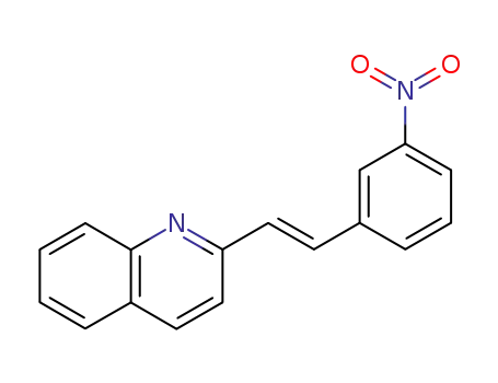 Molecular Structure of 38101-92-7 (2-[(E)-2-(3-Nitrophenyl)vinyl]quinoline)