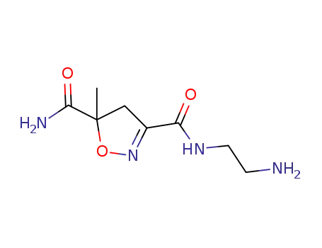 5-methyl-4,5-dihydroisoxazole-3,5-dicarboxylic acid 5-amide 3-[(2-aminoethyl)amide]