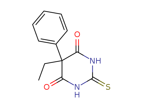 4,6(1H,5H)-Pyrimidinedione,5-ethyldihydro-5-phenyl-2-thioxo-