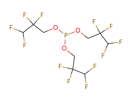 Molecular Structure of 2241-68-1 (tris(2,2,3,3-tetrafluoropropyl) phosphite)