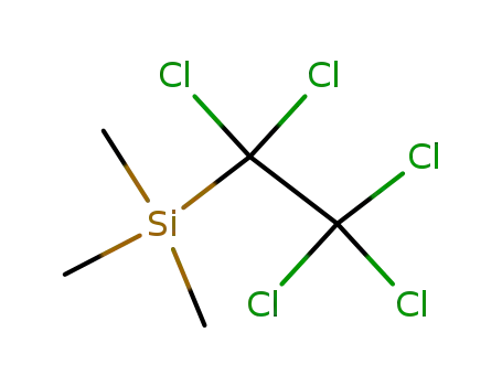 Trimethyl-(pentachlorethyl)-silan