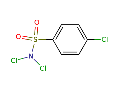 Molecular Structure of 17260-65-0 (N,N,4-trichlorobenzenesulfonamide)