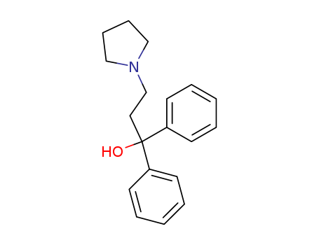 6072-22-6,alpha,alpha-diphenylpyrrolidine-1-propanol,Pyrrinol