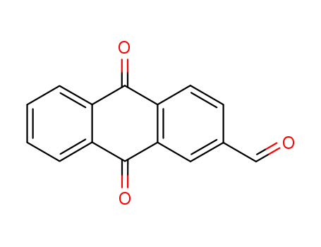 6363-86-6,9,10-dioxo-9,10-dihydroanthracene-2-carbaldehyde,9,10-anthraquinone-2-carbaldehyde;9,10-DIOXO-9,10-DIHYDRO-ANTHRACENE-2-CARBALDEHYDE;anthraquinone-2-carbaldehyde;2-formyl-9,10-anthraquinone;anthraquinone-2-aldehyde;2-anthraquinone carbaldehyde;2-Anthraquinonecarboxaldehyde;