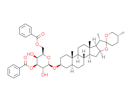 tigogenyl 3,6-di-O-benzoyl-β-D-galactopyranoside