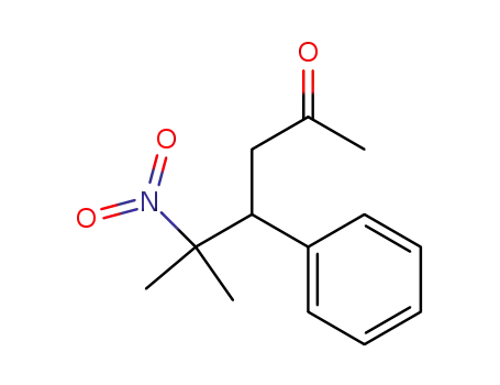 (+/-)-5-methyl-5-nitro-4-phenylhexan-2-one