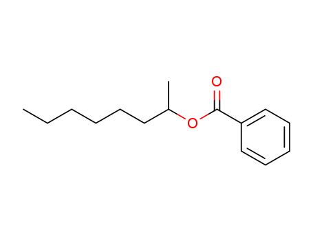 6938-51-8,octan-2-yl benzoate,2-Octanol,benzoate (6CI,8CI,9CI); 1-Methylheptyl benzoate; 2-Octyl benzoate; Benzoicacid, 1-methylheptyl ester; NSC 53972; NSC 67893