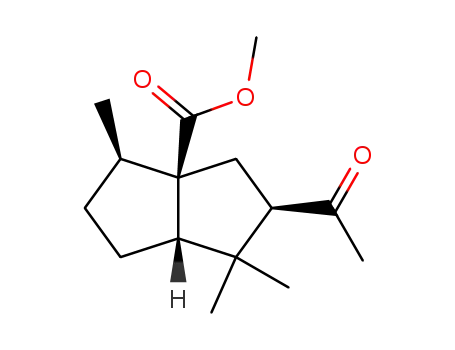 (3aR)-2c-acetyl-1,1,4c-trimethyl-(6ac)-hexahydro-pentalene-3ar-carboxylic acid methyl ester