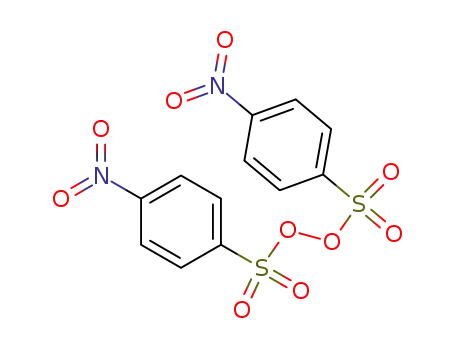 Molecular Structure of 6209-72-9 (Peroxide, bis[(4-nitrophenyl)sulfonyl])