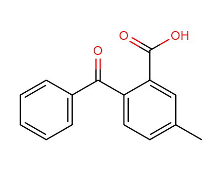 Molecular Structure of 1147-41-7 (2-benzoyl-5-methylbenzoic acid)
