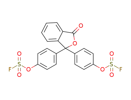(3-oxo-1,3-dihydroisobenzofuran-1,1-diyl)bis(4,1-phenylene) bis(sulfurofluoridate)