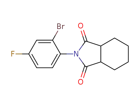 2-(2-bromo-4-fluorophenyl)hexahydro-2H-isoindole-1,3-dione