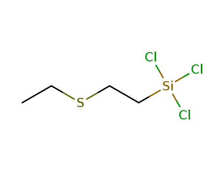 trichloro(2-ethylsulfanylethyl)silane