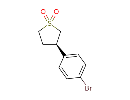 3-(4-bromophenyl)tetrahydrothiophene 1,1-dioxide