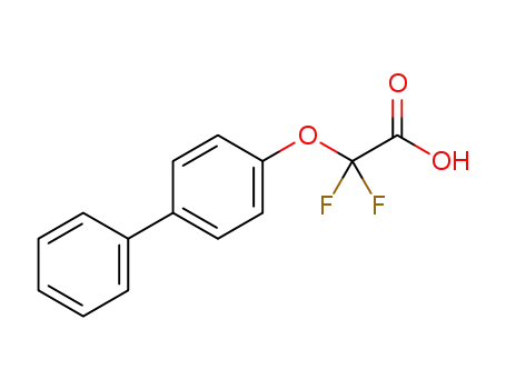 2-([1,1'-biphenyl]-4-yloxy)-2,2-difluoroacetic acid