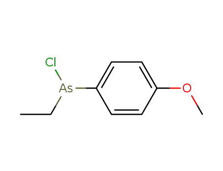 chloroethyl(p-methoxyphenyl)arsine