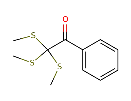 2,2,2-Tris-methylsulfanyl-1-phenyl-ethanone