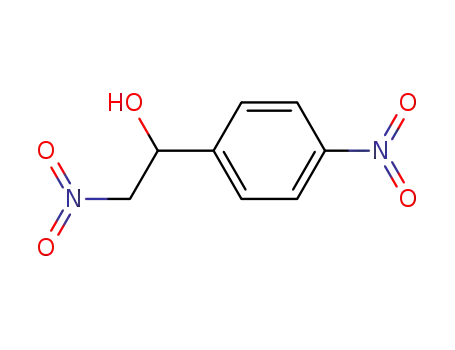 Molecular Structure of 18731-47-0 (Benzenemethanol, 4-nitro-a-(nitromethyl)-)
