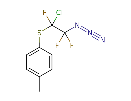 (2-azido-1-chloro-1,2,2-trifluoroethyl)(p-tolyl)sulfane