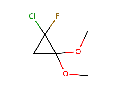 1-chloro-1-fluoro-2,2-dimethoxycyclopropane