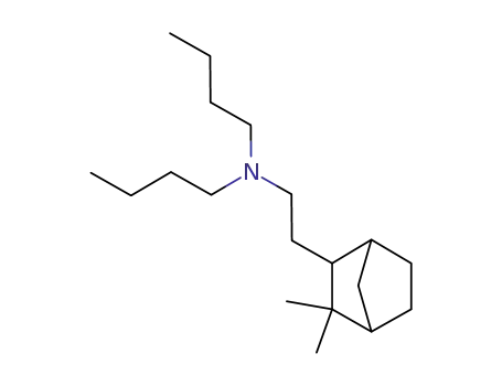 optically inactive dibutyl-[2-(3,3-dimethyl-[2]norbornyl)-ethyl]-amine